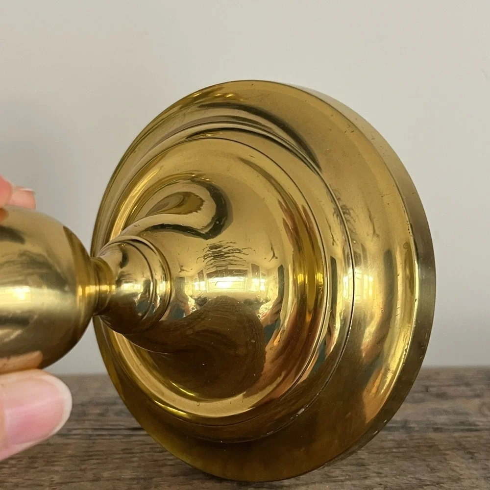 Set 2 Brass Candlesticks